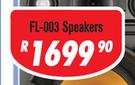 Dixon 12" Stereo Speakers Pair With Multi Colour LED Lightshow FL-003