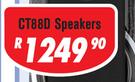 Dixon 2 x 8" Hi-Fi Tower Speakers Pair CT880