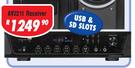 Dixon AV Surround Receiver AM/FM Tuner, Bluetooth, USB & SD Slots AV2211