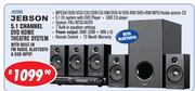 Jebson 5.1 Channel  DVD Home Theatre System With Built In FM Radio, Bluetooth & USB Input JB258H