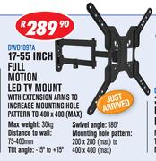 17-55 Inch Full Motion LED TV Mount DWD1097A