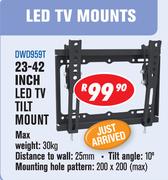 23-42" LED TV Tilt Mount DWD959T