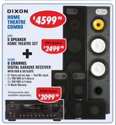 Dixon 5 Speaker Home Theatre Set SP95