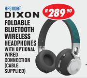 Dixon Foldable Bluetooth Wireless Headphones HP5100BT