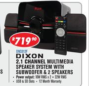 dixon 2.1 speakers