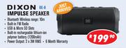 Dixon Impluse Speaker BE-8