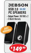 Jebson USB 2.0 PC Speakers SK-202