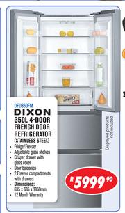 dixon double door fridge