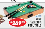 Mini Tabletop Pool Table 181230