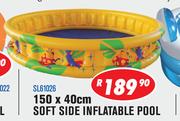 150 x 40cm Soft Side Inflatable Pool SL61026