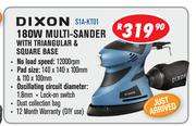 Dixon 180W Multi Sander With Triangular & Square Base S1A-KTO1