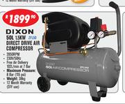 Dixon 50Ltr 1.5KW Direct Drive Air Compressor ZFL50