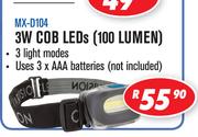 Clearvision 3W COB LEDs 100 Lumen MX-D104