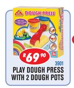Play Dough Press With 2 Dought Pots