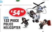 Ausini 122 Piece Police Helicopter