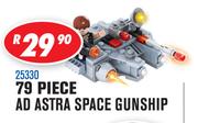 Ausini 79 Piece AD Astra Space Gunship