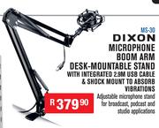 Dixon Microphone Boom Arm Desk Mountable Stand MS-30 