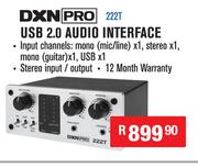 DXN Pro USB 2.0 Audio Interface 222T