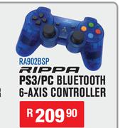 Rippa PS3/PC Bluetooth 6 Axis Controller RA902BSP