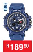 Aviator Analog & Digi Analog Watches 1509-2