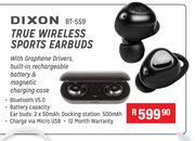 Dixon True Wireless Sports Earbuds BT-559 