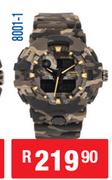 Aviator Analog & Digi Analog Watches 8001-1