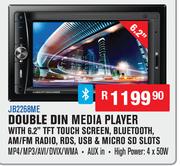 Jebson Car Decks Double Din Media Player JB2268ME 