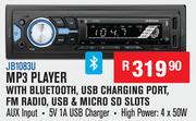 Jebson Car Decks MP3 Player With Bluetooth,USB Charging Port,FM Radio,USB & Micro SD Slots JB1083U
