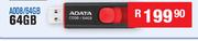 Adata USB 2.0 Retractable Flash Drives 64GB A008/64GB