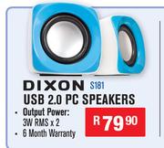 Dixon USB 2.0 PC Speakers S181