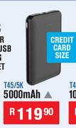 Dixon Power Banks 5000 Mah T45/5K