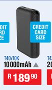 Dixon Power Banks 10000 Mah T40/10K