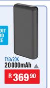 Dixon Power Banks 20000 Mah T43/20K