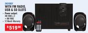 Dixon 2.1 Ch Multimedia Speaker Systems With Subwoofer & 2 Speakers DN3108DF