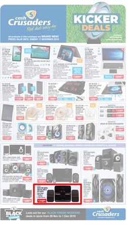 Cash Crusaders : Kicker Deals (18 Oct - 17 Nov 2019), page 5