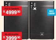 Dixon 15" DJ/PA Speakers(Pair) PLB-15