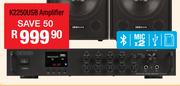 Dixon Integrated Stereo Amplifier With Bluetooth, USB & SD Slots K2250USB