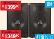 Jebson 12" DJ/PA Speakers(Pair) SH12