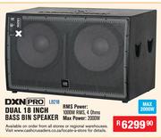 DXN Dual 18" Bass Bin Speaker LB218