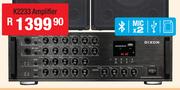 Dixon Digital Stereo Echo Mixing Amplifier With Bluetooth, USB & SD Slots K2233