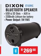 Dixon Bluetooth Speaker ET-S111C