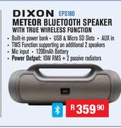 Meteor Bluetooth Speaker With True Wireless Function EPS180
