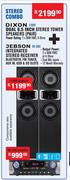 Dixon Dual 6.5 Inch Stereo Tower Speakers(Pair) E1009