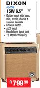 Dixon 15W 6.5" Amplifiers For Acoustic Guitars AE-15M