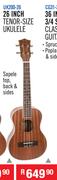 Sanchez 26 Inch Tenor Size Ukulele UK200-26