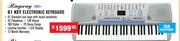 Ringway 61 Key Electronic Keyboard CK62+