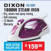 Dixon 1800W Steam Iron HG-5081