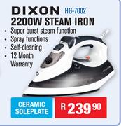 Dixon 2200W Steam Iron HG-7002