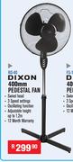 Dixon 400mm Pedestal Fan RD-40
