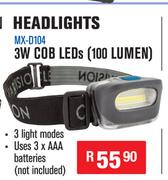 Clearvision 3 W COB LEDs (100 Lumen) MX-D104